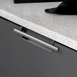 Art Deco Aluminum Alloy Recessed Door Pulls Cabinet Handles