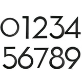 6 Inch Modern Simple Aluminum House Numbers