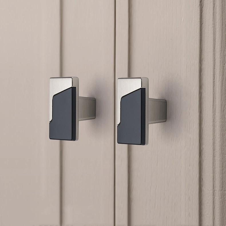 Zinc Alloy Modern Cabinet Handles Drawer Pulls for Kitchen