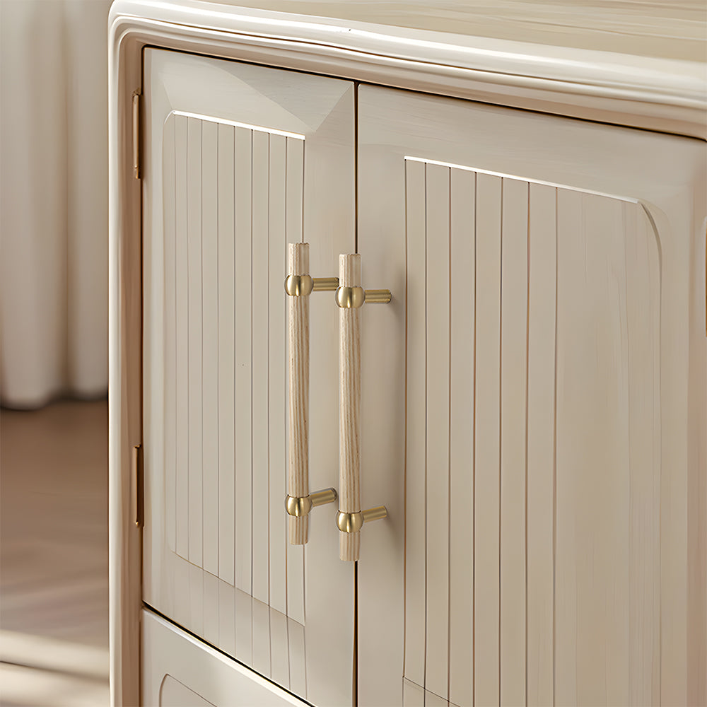 Modern Simple Drawer Door Wooden Cabinet Handle