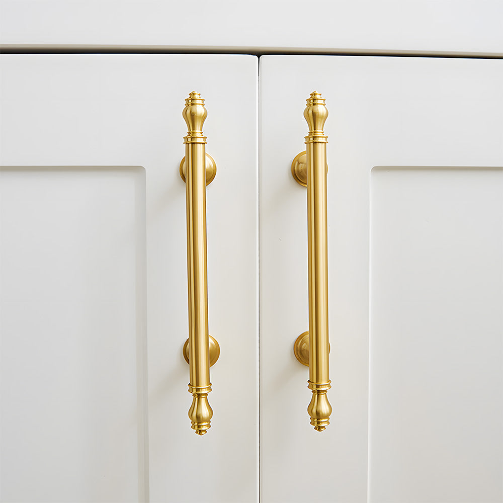 Simple and Luxurious Gold Solid Drawer Handle