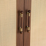 Medieval Brass Wooden Handle
