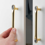 Luxury Crystal Glass Cabinet Handles