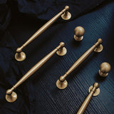 European Style Gold Wardrobe Cabinet Door Handle