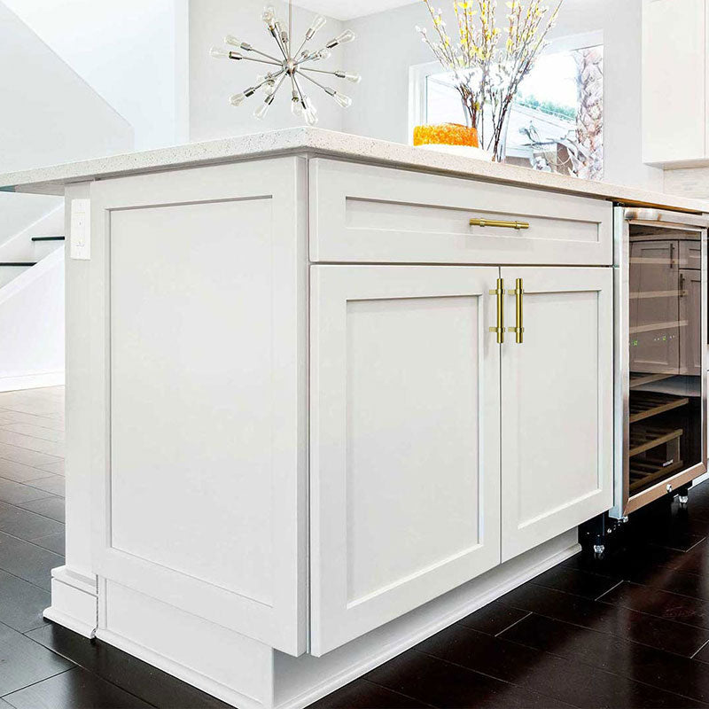 Brushed Brass Cabinet Hardware Pulls For Kitcken