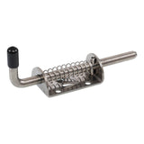 5 Inch Brushed Finished Spring Loaded Latch Pin 304 Stainless Steel Barrel Bolt Thickened 2mm Door Lock