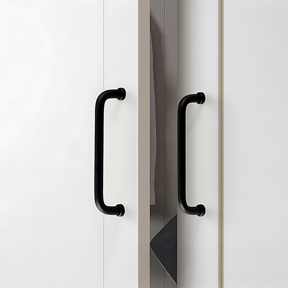 French Minimalist U-shaped Rounded Arc Cabinet Handles