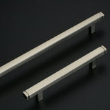 Modern Minimalist Square Brushed Handles