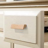 Natural Wood Lucky 7 Cabinet Handles