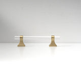 Minimalist Transparent Acrylic Handle and Knob