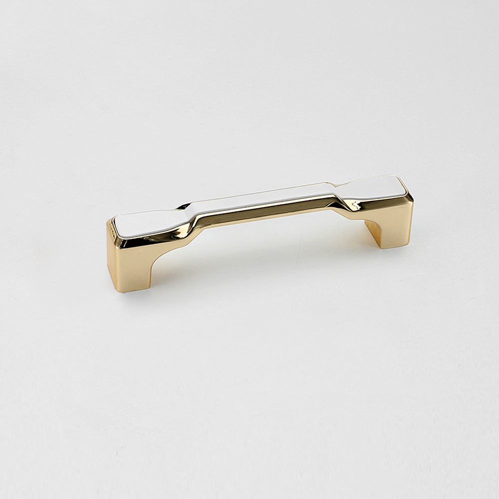 Simple Gold Solid Cabinet Handle Round Corner Pull