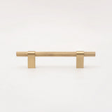 Simple Brass Cabinet Door Handle Black Gold Long Pull
