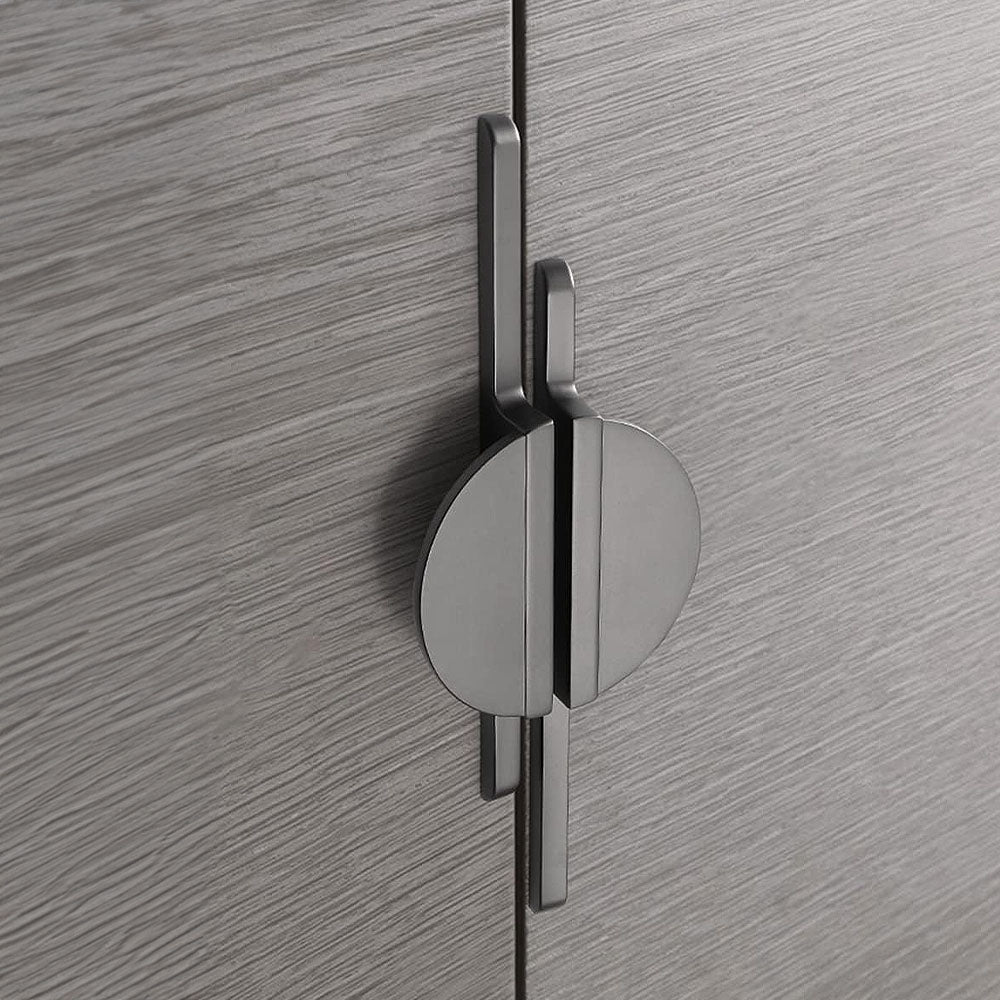 Zinc Alloy Unique SemiCircle Drawer Pulls