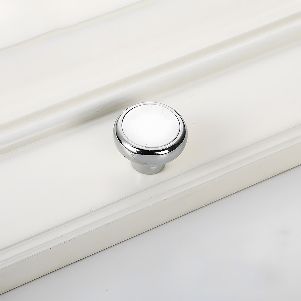 Modern Frosted Bow Cabinet Door Drawer Pull