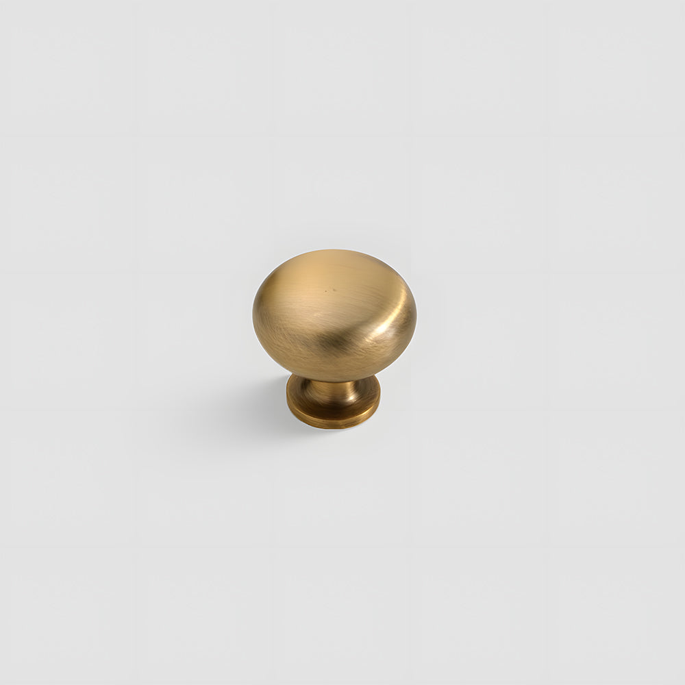 Brushed Brass Retro American Style Handles