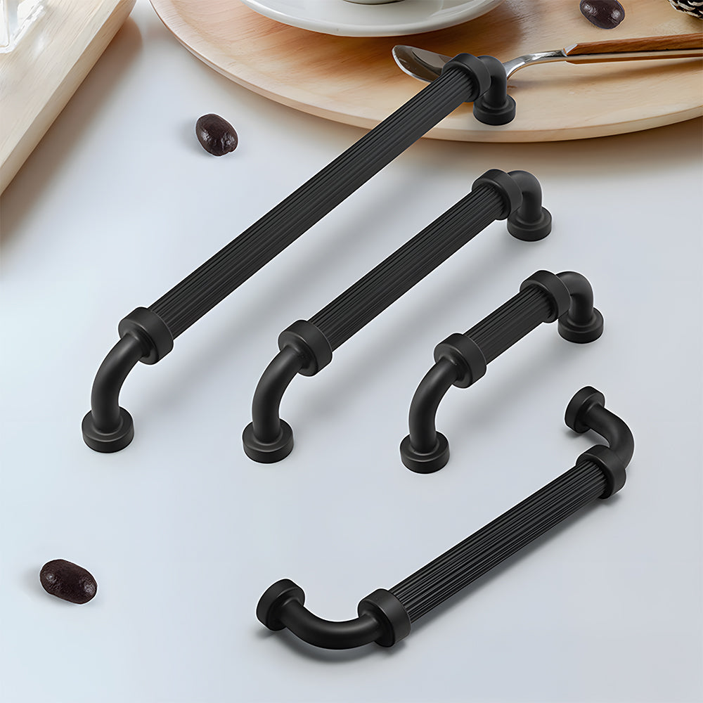 French Stripe Wardrobe Door Drawer Handles