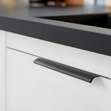 Aluminum Alloy Wardrobe Door Invisible Edge Cabinet Handles
