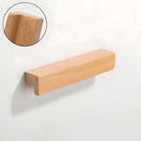 Natural Wood Lucky 7 Cabinet Handles