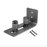 Ball Bearings Design Barn Door Floor Guide Stay Roller Sliding Adjustable Unique Guide Flush with Floor Durable Steel Frame