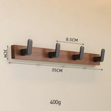Wall Coat Hanger Light Luxury Solid Wood Coat Hook