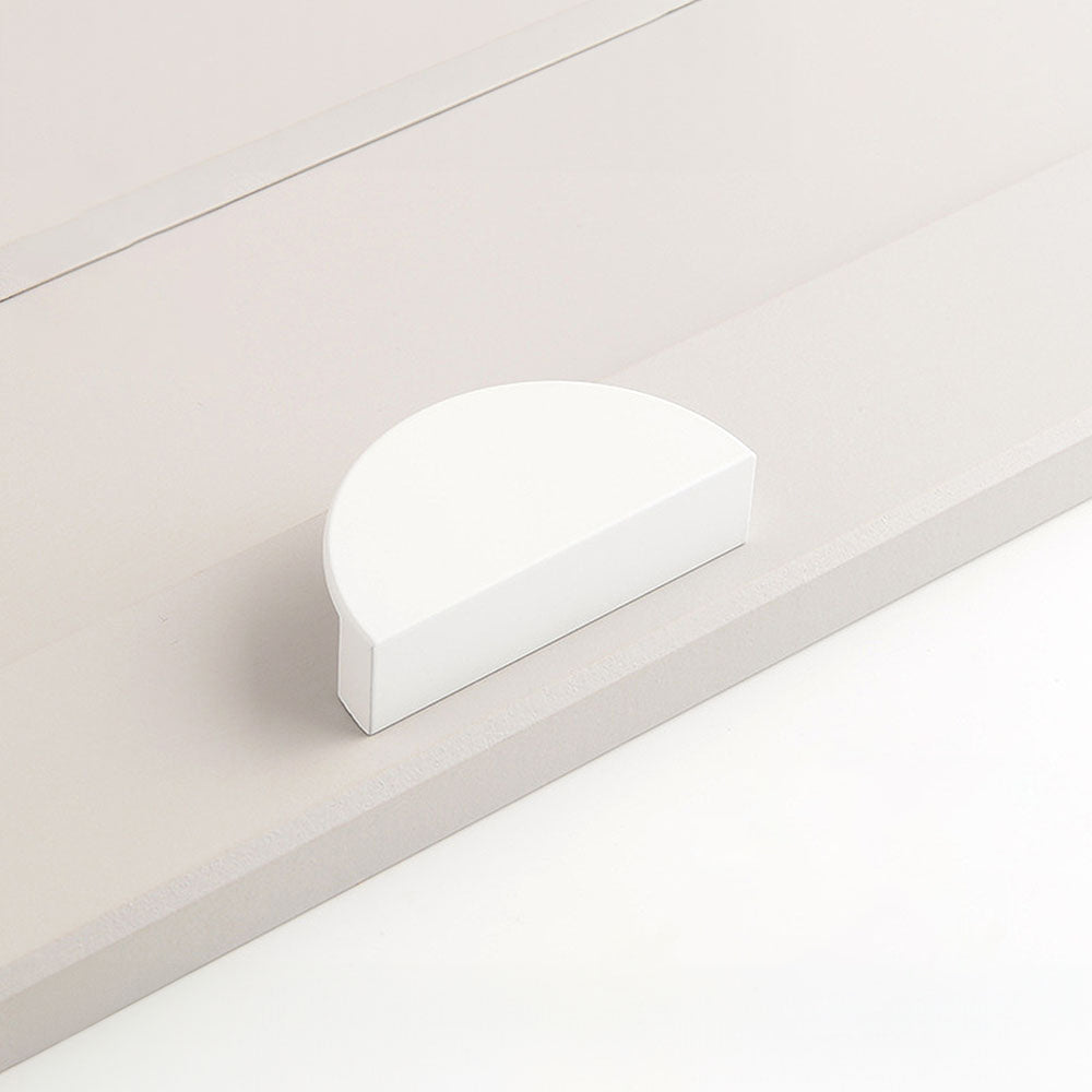 Cream Style Colored Children Room Semicircular Handle