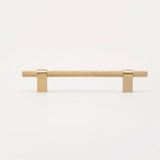 Simple Brass Cabinet Door Handle Black Gold Long Pull