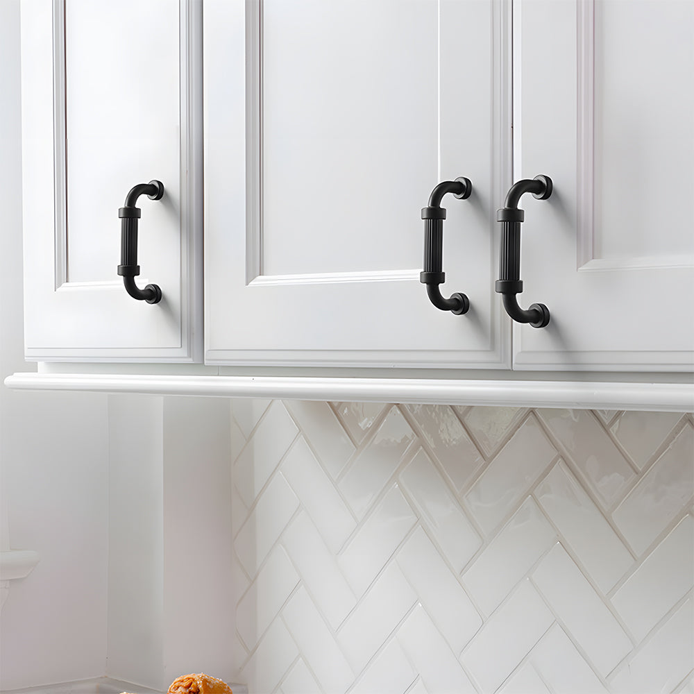 French Stripe Wardrobe Door Drawer Handles