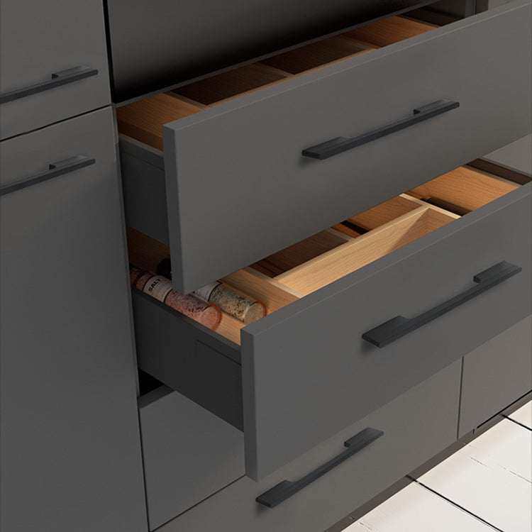 Aluminum Alloy Extended Cabinet Handles Drawer Knobs for Kitchen