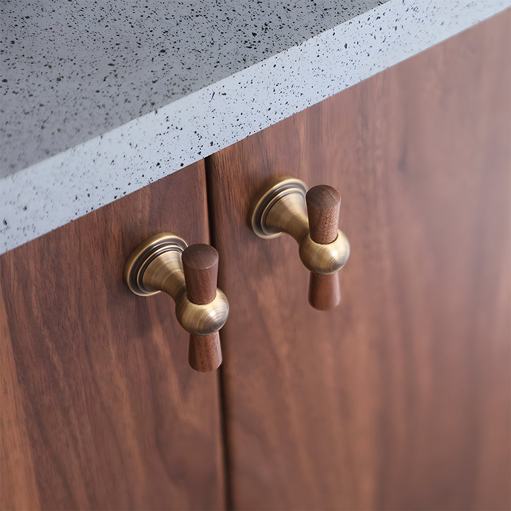Luxurious Solid Brass Wood Cabinet Pulls