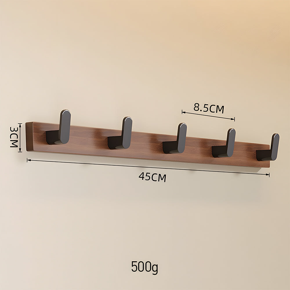 Wall Coat Hanger Light Luxury Solid Wood Coat Hook