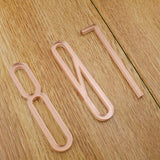 Modern Acrylic Address House Number
