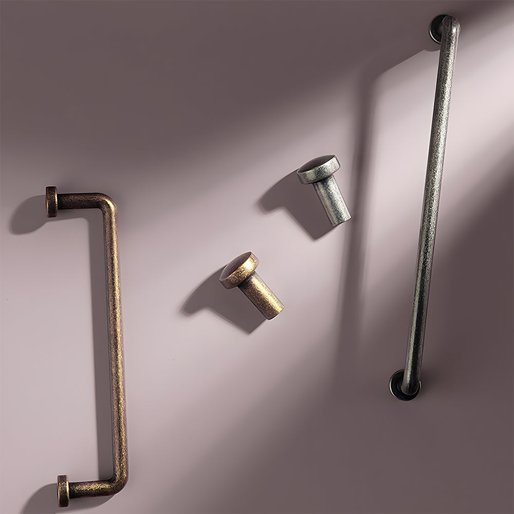Retro American Hardware Cabinet Handles
