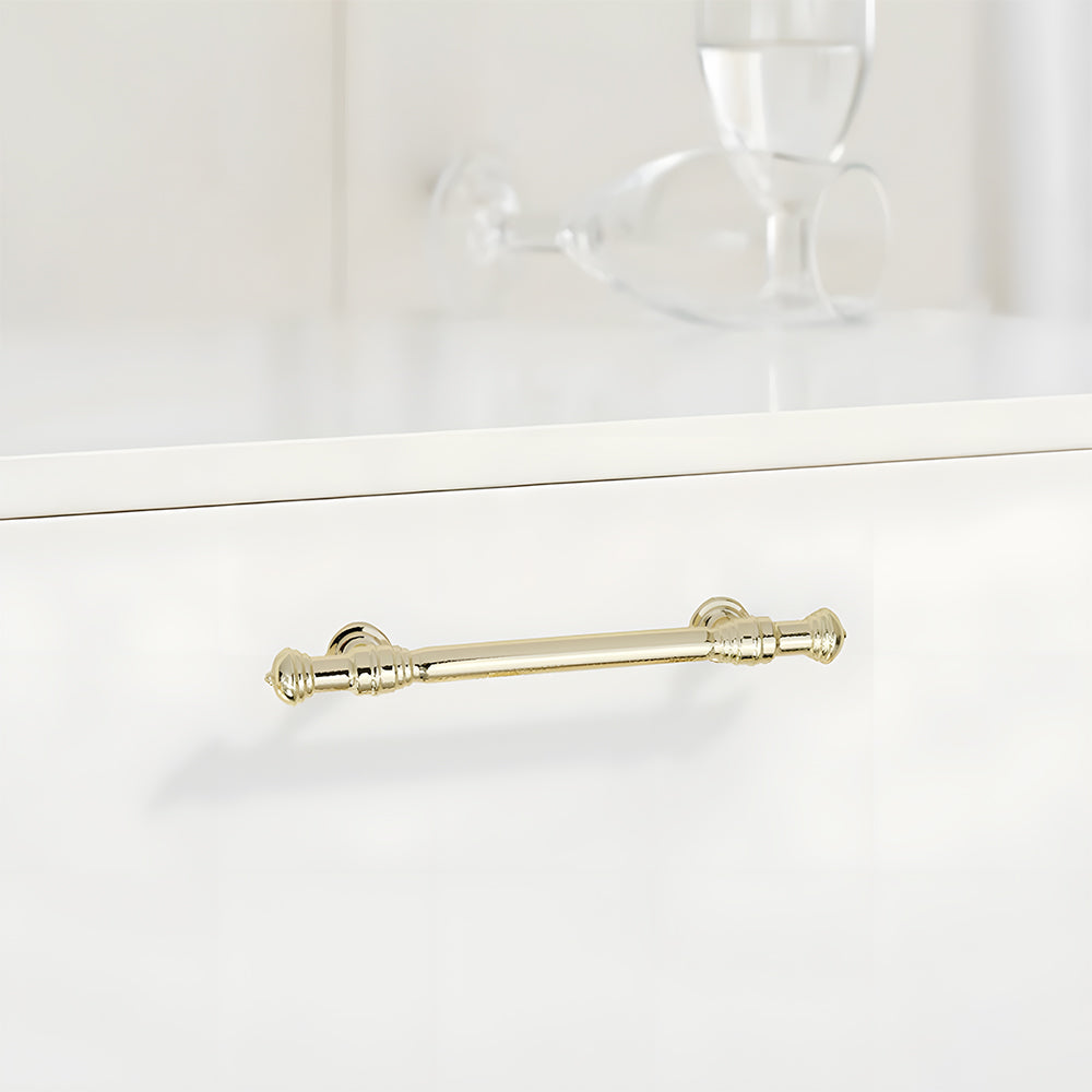 Light Luxury French Gold Wardrobe Door Drawer Cabinet Handles