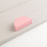 Cream Style Colored Children Room Semicircular Handle