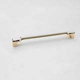 Simple Gold Solid Cabinet Handle Round Corner Pull