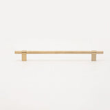 Simple Brass Cabinet Door Handle Black Gold Long Pull