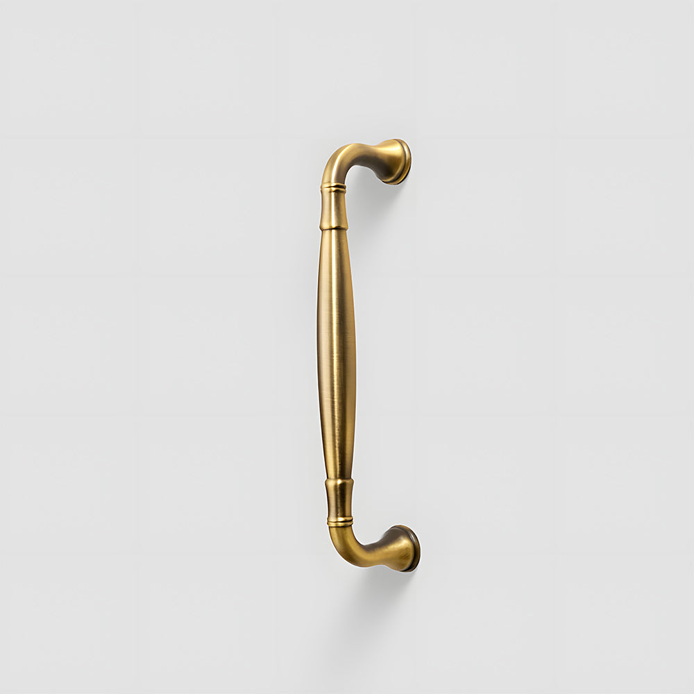 Brushed Brass Retro American Style Handles