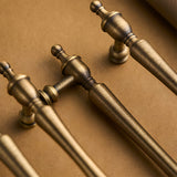 Vintage Brass Wardrobe Cabinet Door Handles