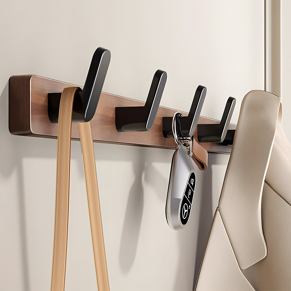 Wall Coat Hanger Light Luxury Solid Wood Coat Hook