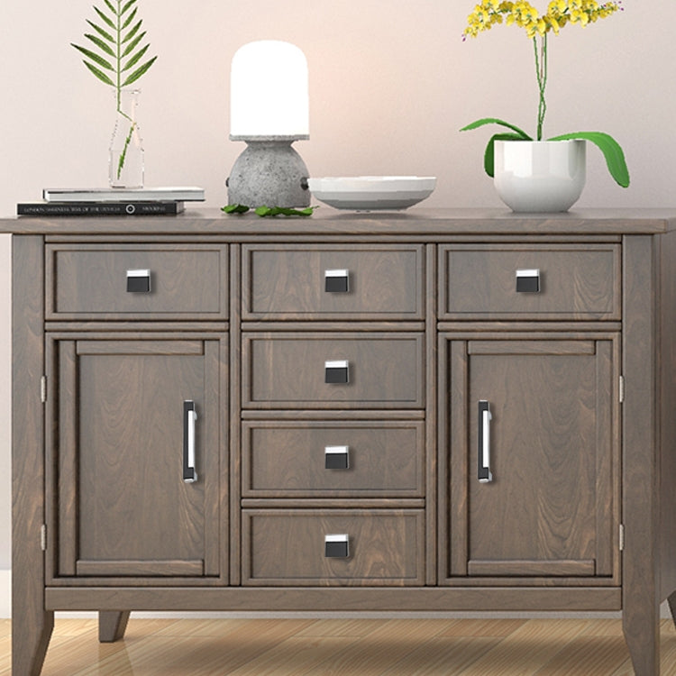 Zinc Alloy Modern Gold Black Chrome Kitchen Handles