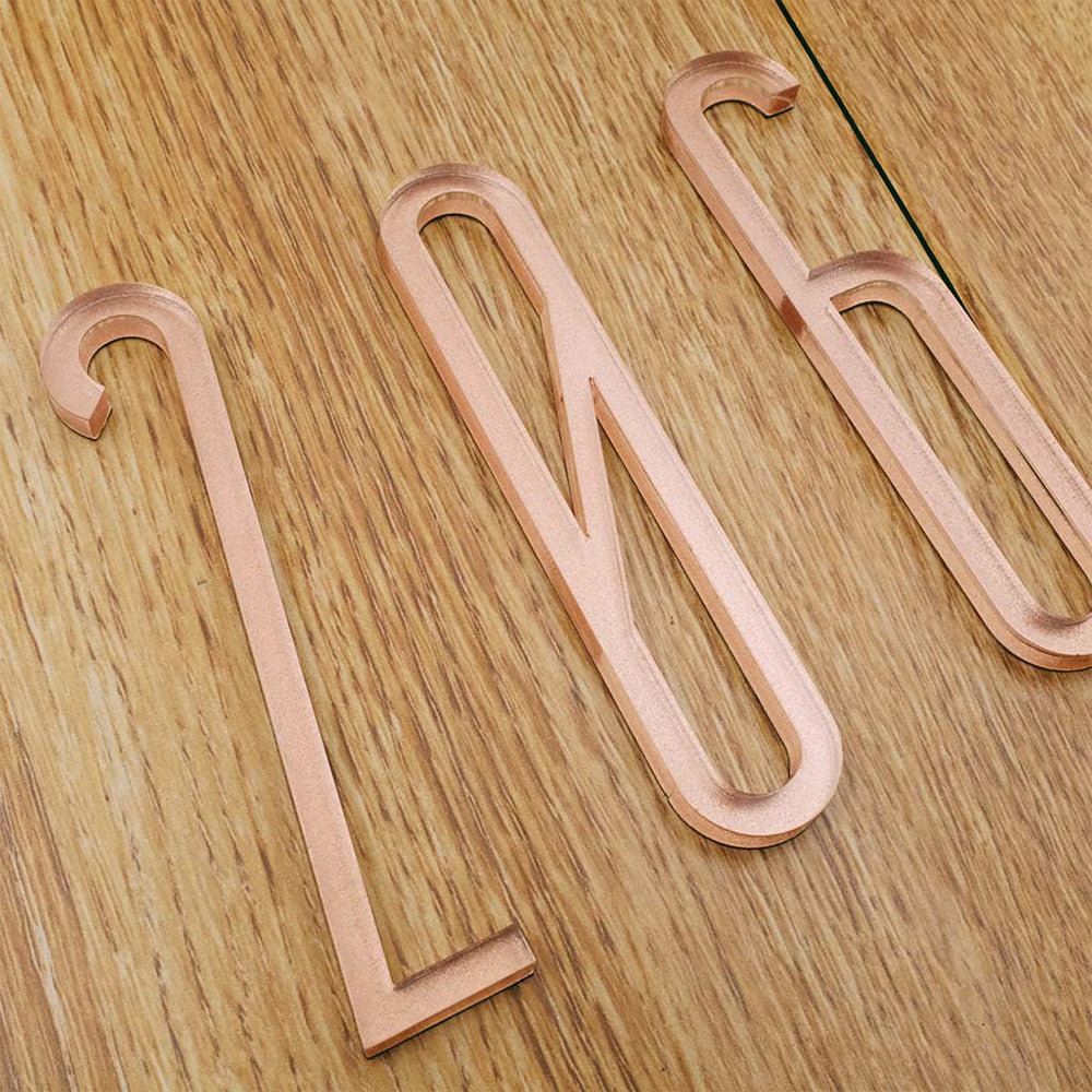 Modern Acrylic Address House Number