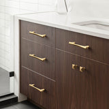 Nordic Style Gold Black Cabinet Dresser Pull Knobs