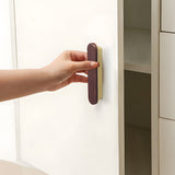 Removable Round Cabinet Wardrobe Door Wooden Handles