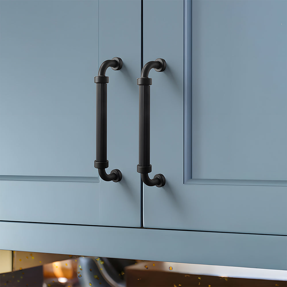French Stripe Wardrobe Door Drawer Handles