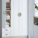 Cream Style Colored Children Room Semicircular Handle