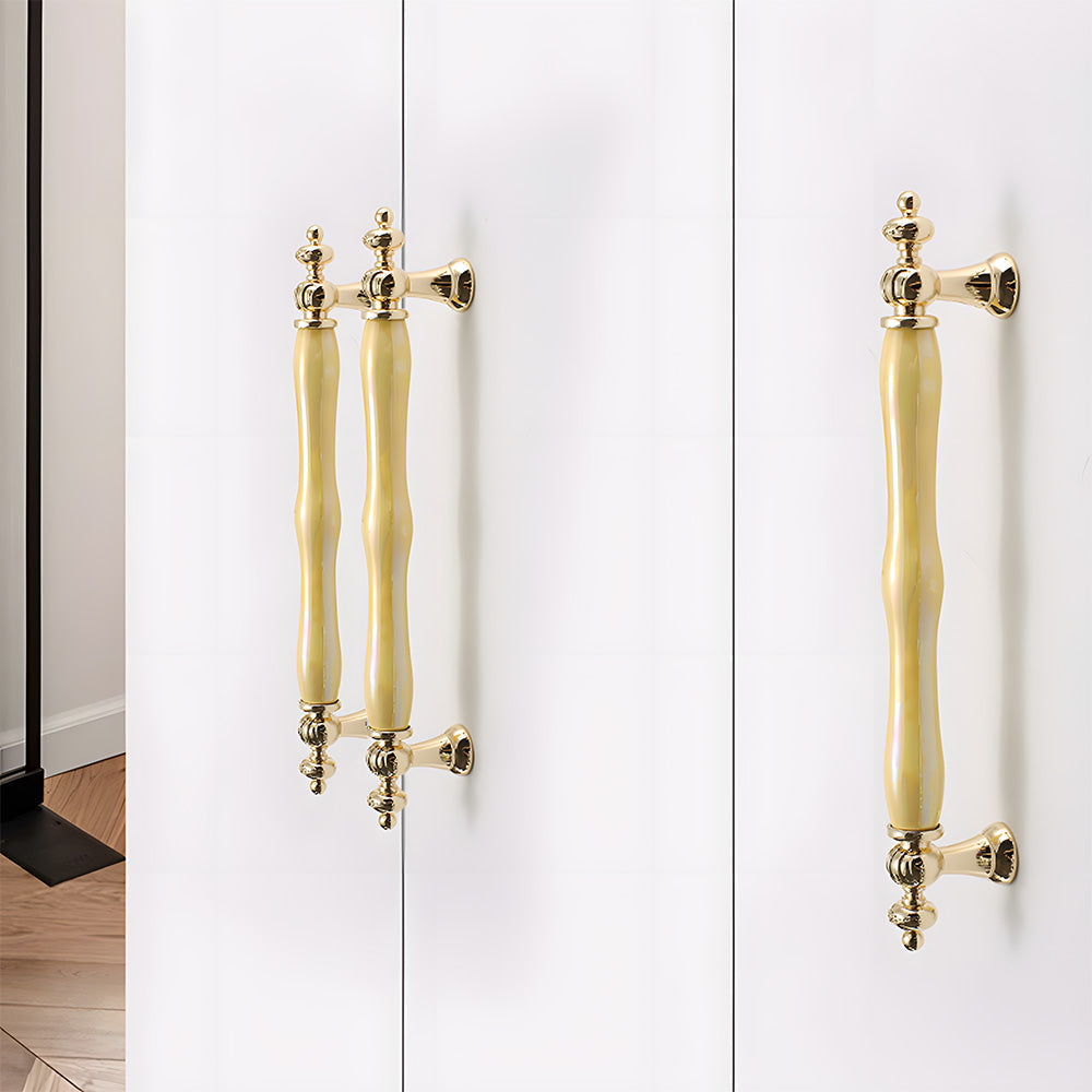 Luxury Colorful Ceramic Cabinet Wardrobe Handle