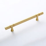 Luxurious Gold Brass Kitchen Cabinet Handle And Knobs