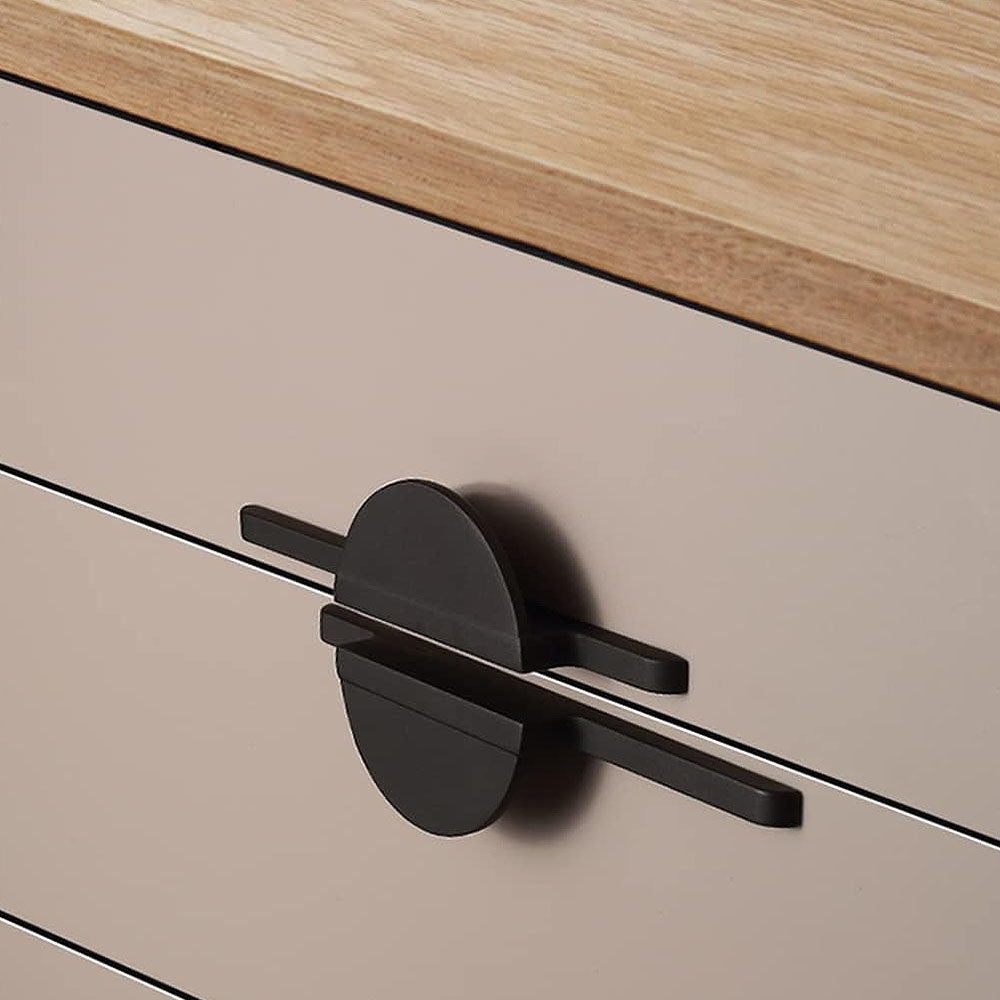 Zinc Alloy Unique SemiCircle Drawer Pulls
