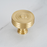 Solid Brass Round Cupboard Pulls and Knobs