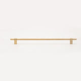 Simple Brass Cabinet Door Handle Black Gold Long Pull